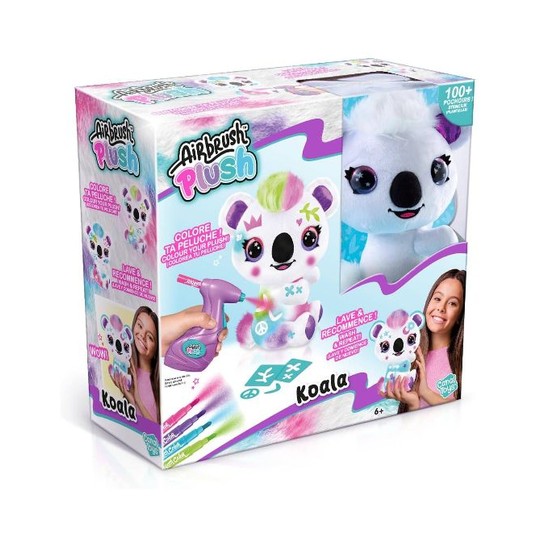 AIRBRUSH PLUSH KOALA PLUSZOWA MASKOTKA DO KOLOROWANIA /4 -zdjęcie numer 1