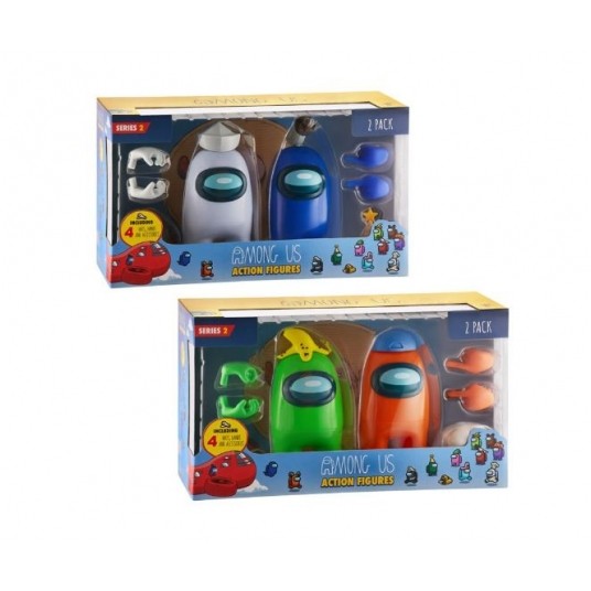 AMONG US FIGURKA AKCJI 2-PACK ASST /6 -zdjęcie numer 1
