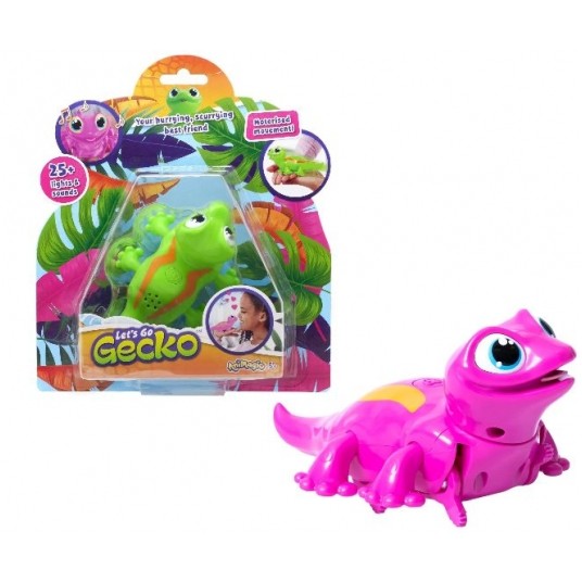 ANIMAGIC LET'S GO GECKO INTERAKTYWNA JASZCZURKA /6 -zdjęcie numer 1