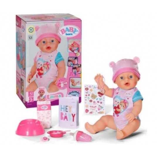 *** BABY BORN INTERAKTYWNA LALKA EMMA 43cm / 6 -zdjęcie numer 1
