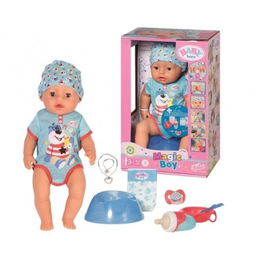 BABY BORN MAGIC BOY LALKA BOBAS CHŁOPIEC 43cm /4 -zdjęcie numer 2