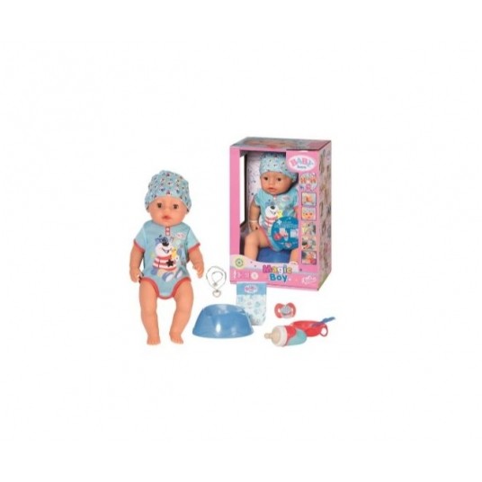 BABY BORN MAGIC BOY LALKA BOBAS CHŁOPIEC 43cm /4 -zdjęcie numer 1