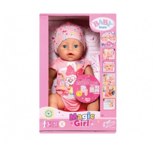 BABY BORN MAGIC GIRL LALKA BOBAS 43cm /6 -zdjęcie numer 1