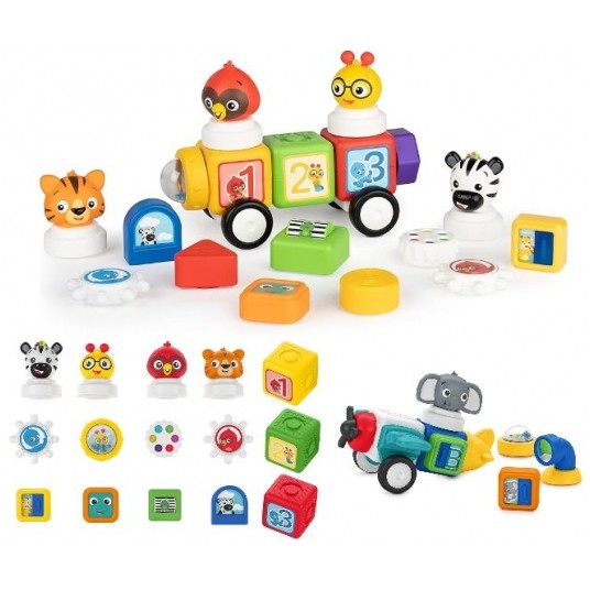 BABY EINSTEIN KLOCKI MAGNETYCZNE 20el. BROWN BOX/1 -zdjęcie numer 1
