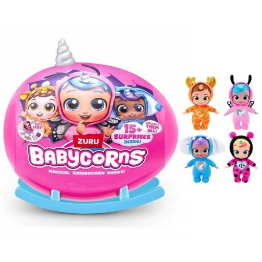 BABYCORN SURPRISE MAGICAL RAINBOWCORN BABIES /4 -zdjęcie numer 1
