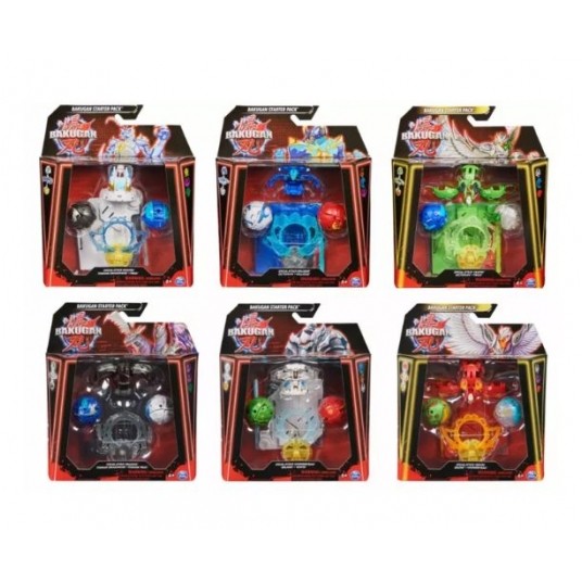BAKUGAN BATTLE ZESTAW STARTOWY ASST /4 -zdjęcie numer 1
