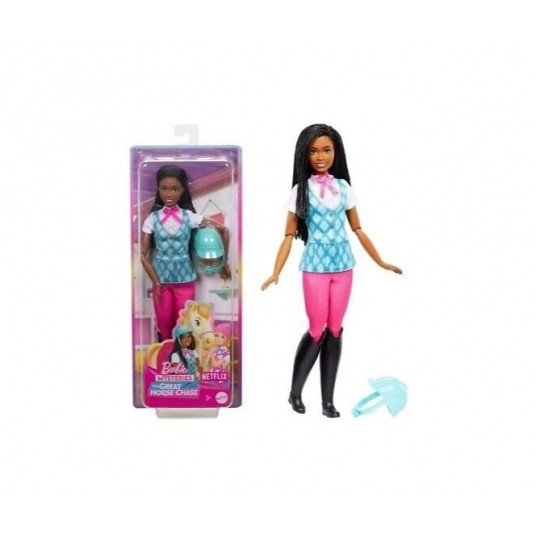 BARBIE BROOKLYN DŻOKEJKA LALKA FILMOWA /4 -zdjęcie numer 1