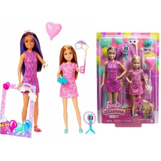 BARBIE CELEBRATION FUN LALKA SKIPPER I STACEY /4 -zdjęcie numer 1
