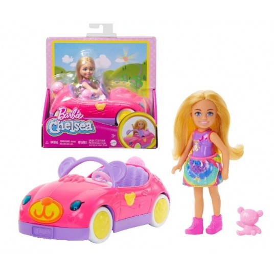 BARBIE CHELSEA LALKA + AUTO MISIOWY POJAZD /2 -zdjęcie numer 1