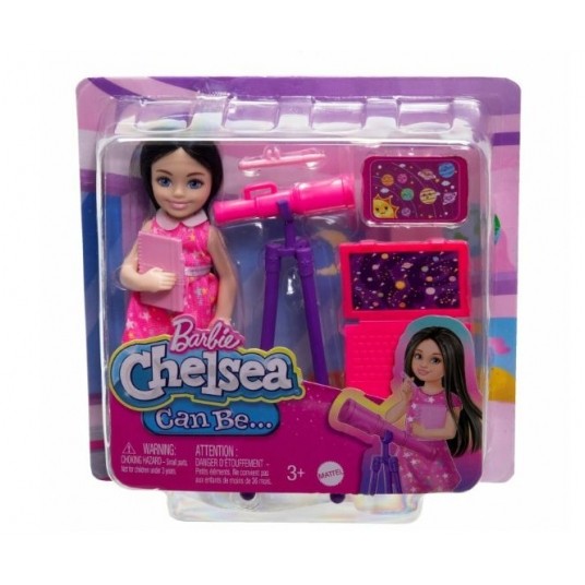 BARBIE CHELSEA LALKA KARIERA ASTRONOMKA /6 -zdjęcie numer 1