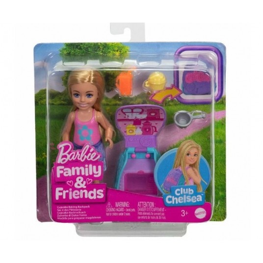 BARBIE CHELSEA LALKA Z PLECAKIEM NIESPODZIANKA/6 -zdjęcie numer 2