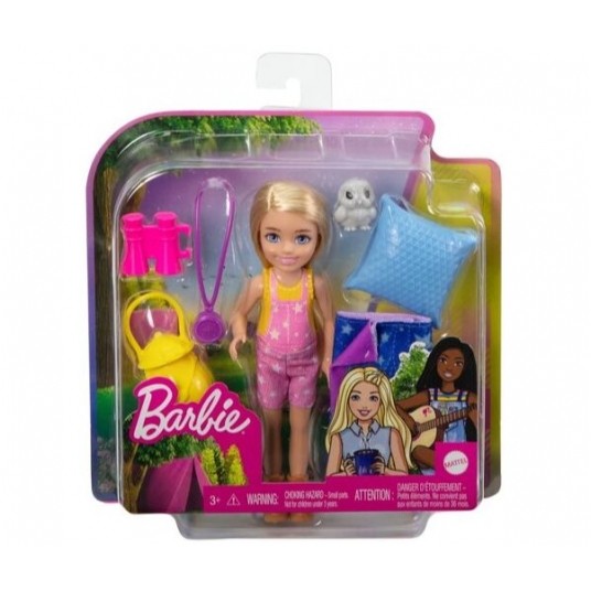 BARBIE CHELSEA LALKA ZESTAW KEMPING/6 -zdjęcie numer 1