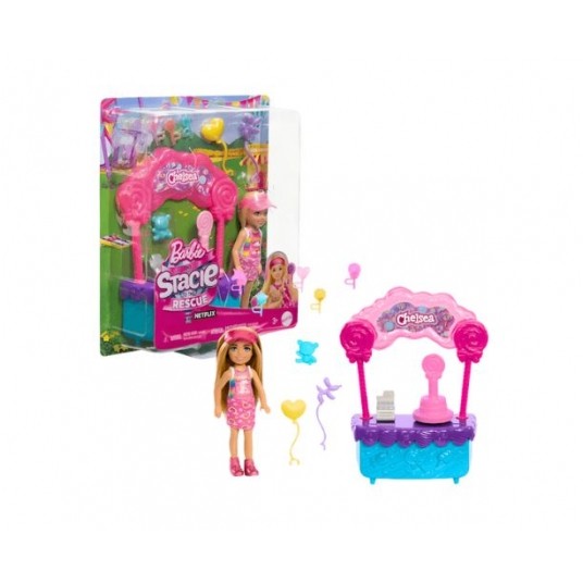 BARBIE CHELSEA STACIE ZESTAW STOISKO Z LIZAKAMI /4 -zdjęcie numer 1