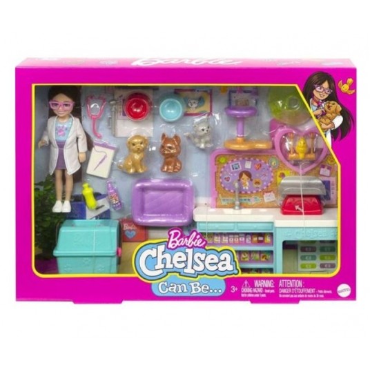 BARBIE CHELSEA ZESTAW WETERYNARZ /4 -zdjęcie numer 1