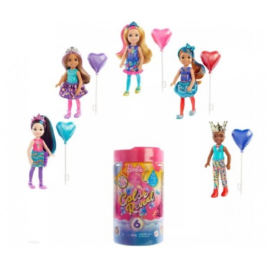 BARBIE COLOR REVEAL LALKA CHELSEA IMPREZOWA /6 -zdjęcie numer 1