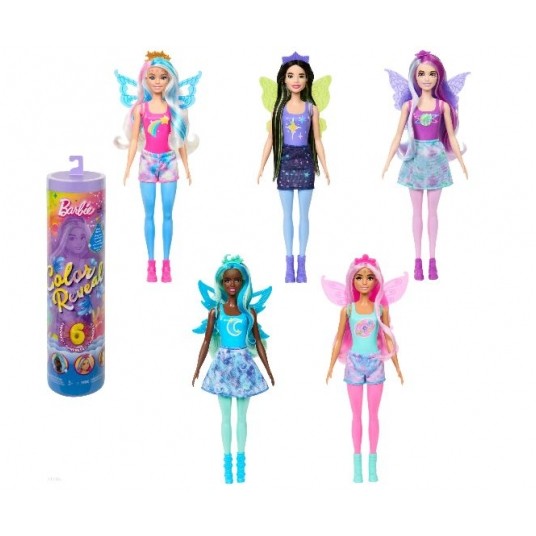 BARBIE COLOR REVEAL LALKA WRÓŻKA GALAKTYCZNA /6 -zdjęcie numer 1