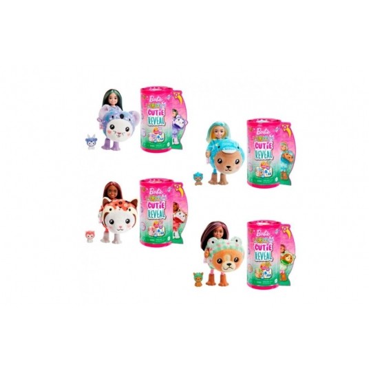 BARBIE CUTIE REVEAL DOLLS ASSORTMENT /4 -zdjęcie numer 1