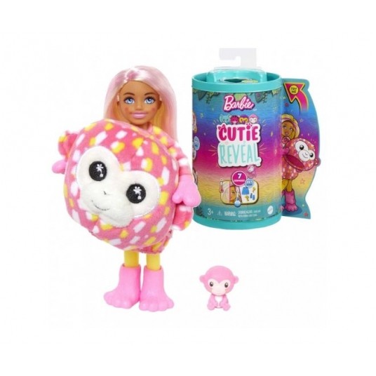 BARBIE CUTIE REVEAL LALKA CHELSEA MAŁPKA /4 -zdjęcie numer 1