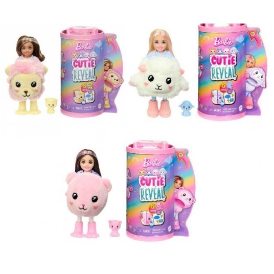 BARBIE CUTIE REVEAL LALKA CHELSEA ZWIERZĄTKA/4 -zdjęcie numer 1