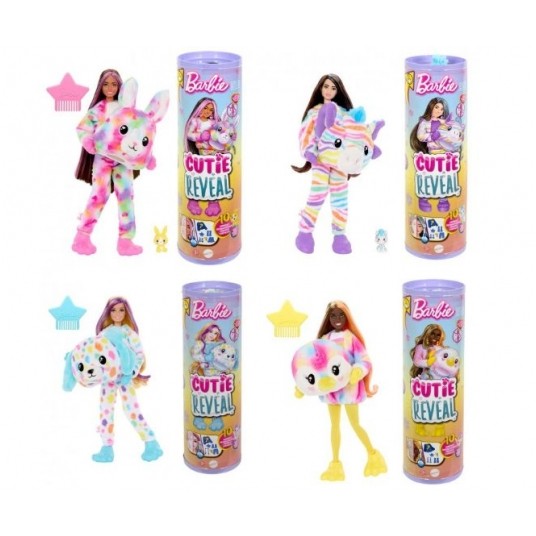 BARBIE CUTIE REVEAL LALKA W PRZEBRANIU /4 -zdjęcie numer 1