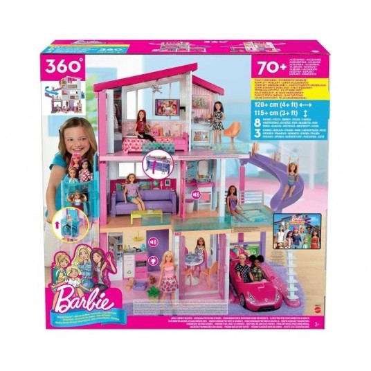 BARBIE DREAMHOUSE DOMEK DLA LALEK /1 -zdjęcie numer 1