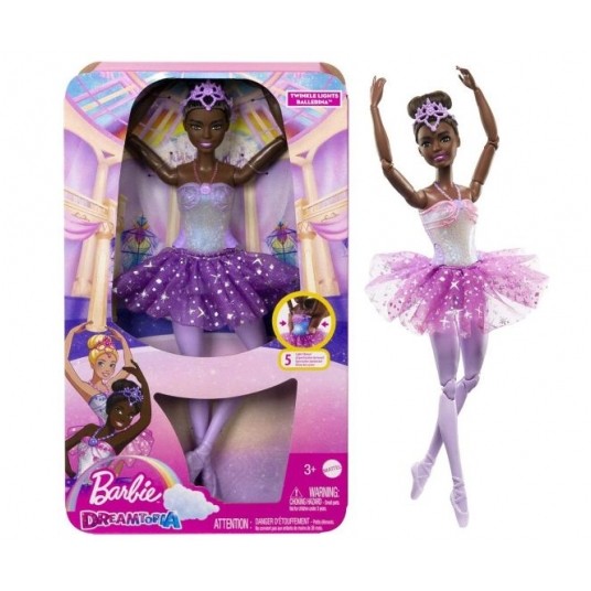 BARBIE DREAMTOPIA BALETNICA MAGICZNE ŚWIATEŁKA /4 -zdjęcie numer 1