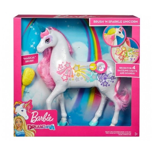 BARBIE DREAMTOPIA JEDNOROŻEC MAGICZNE WŁOSY -zdjęcie numer 1