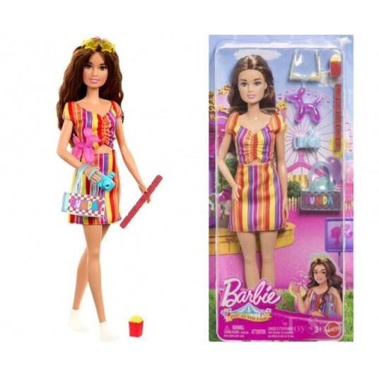 BARBIE DZIEŃ NA JARMARKU LALKA PODSTAWOWA /4 -zdjęcie numer 1