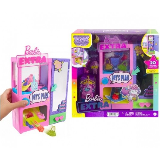 BARBIE EXTRA ZESTAW KREATOR STYLU SZAFA + AKC. -zdjęcie numer 1