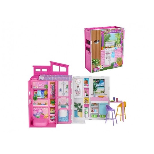 BARBIE FASHIONISTAS PRZYTULNY DOMEK /2 -zdjęcie numer 1