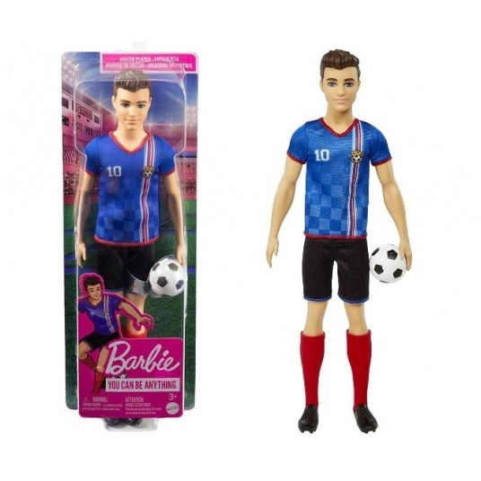 BARBIE KARIERA LALKA KEN PIŁKARZ / 6 -zdjęcie numer 1