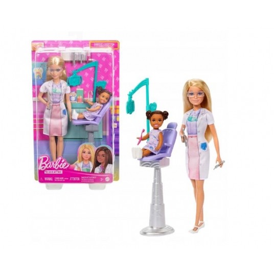 BARBIE KARIERA YOU CAN BE ANYTHING DENTYSTKA -zdjęcie numer 1