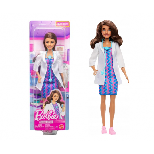 BARBIE KARIERA YOU CAN BE ANYTHING LALKA LEKARKA / -zdjęcie numer 1