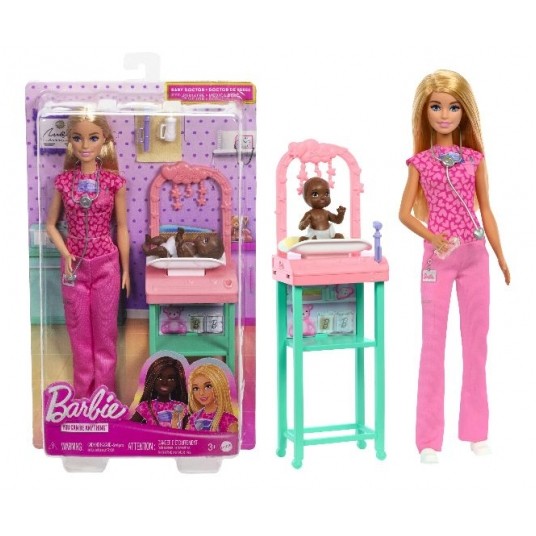 BARBIE KARIERA YOU CAN BE ANYTHING PEDIATRA /6 -zdjęcie numer 1