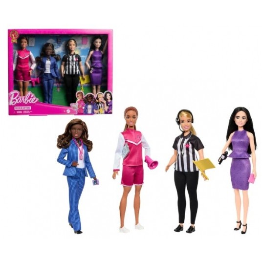 *** BARBIE KARIERA ZESTAW 4 LALEK EDYCJA SPORT/4 -zdjęcie numer 1