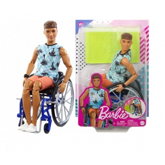 BARBIE KEN NA WÓZKU INWALIDZKIM /2 -zdjęcie numer 1