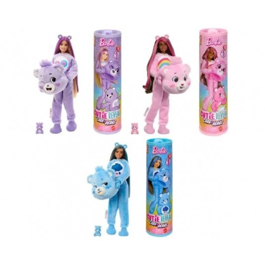 BARBIE LALKA CUTIE REVEAL CARE BEARS ASST./4 -zdjęcie numer 1