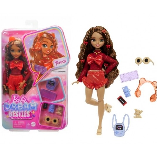 BARBIE LALKA DREAM BESTIES TERESA /4 -zdjęcie numer 1