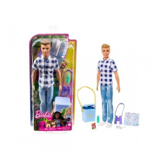 BARBIE LALKA KEN ZESTAW KEMPING /4 -zdjęcie numer 1