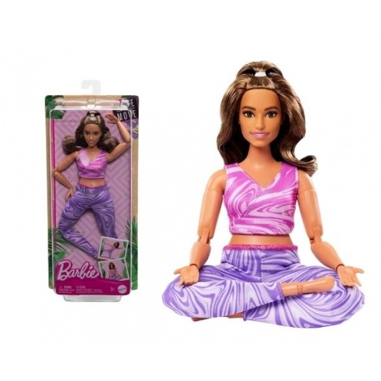 BARBIE LALKA MADE TO MOVE YOGA MODNA/6 -zdjęcie numer 1