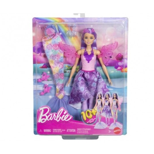 BARBIE LALKA MAGICZNA WRÓŻKA SYRENKA /4 -zdjęcie numer 1