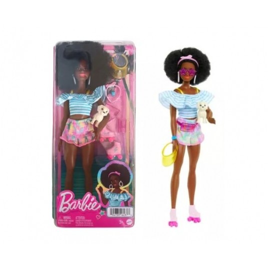 BARBIE LALKA NA WROTKACH + AKCESORIA /4 -zdjęcie numer 1