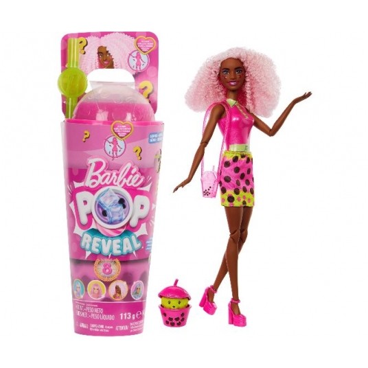 BARBIE LALKA POP REVEAL BUBBLE TEA BERRY BLISS /4 -zdjęcie numer 1