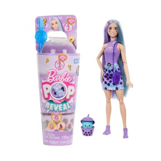 BARBIE LALKA POP REVEAL BUBBLE TEA TARO MILK /4 -zdjęcie numer 1