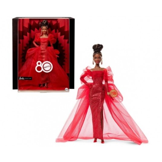 BARBIE LALKA SIGNATURE KOLEKCJONERSKA 80 ANNIVERSA -zdjęcie numer 1