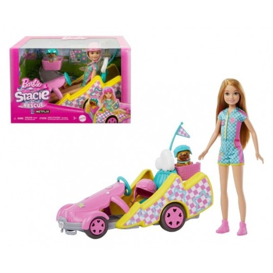 BARBIE LALKA STACIE + GOKART /2 -zdjęcie numer 1