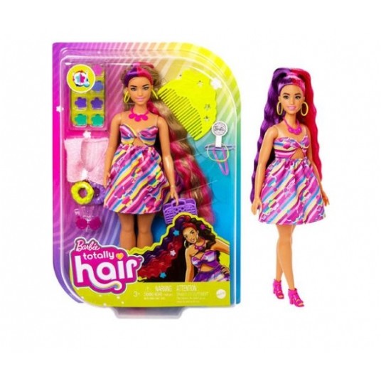BARBIE LALKA TOTTALLY HAIR KWIATY/6 -zdjęcie numer 1