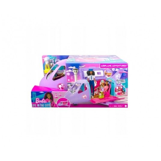 BARBIE LOTNICZA PRZYGODA SAMOLOT+ LALKA / 1 -zdjęcie numer 1