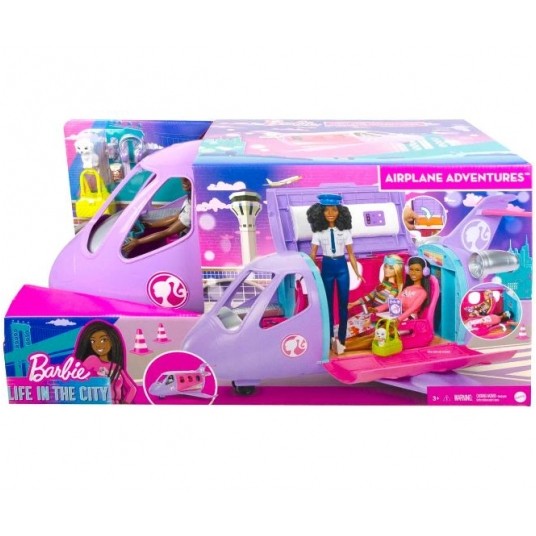 BARBIE LOTNICZA PRZYGODA SAMOLOT+ LALKA / 1 -zdjęcie numer 2