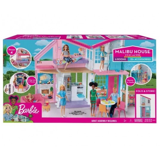 BARBIE MALIBU DOMEK DLA LALEK /1 -zdjęcie numer 1